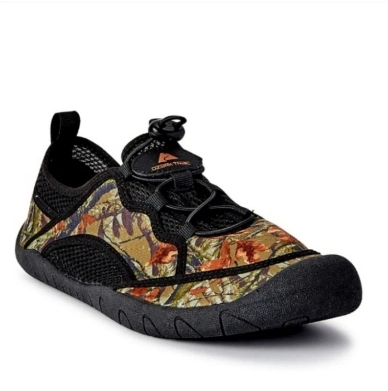 #467 New Camo Ozark Trail Mens Multi Toe Water Sand Shoes Camoflauge 13 14 13/14