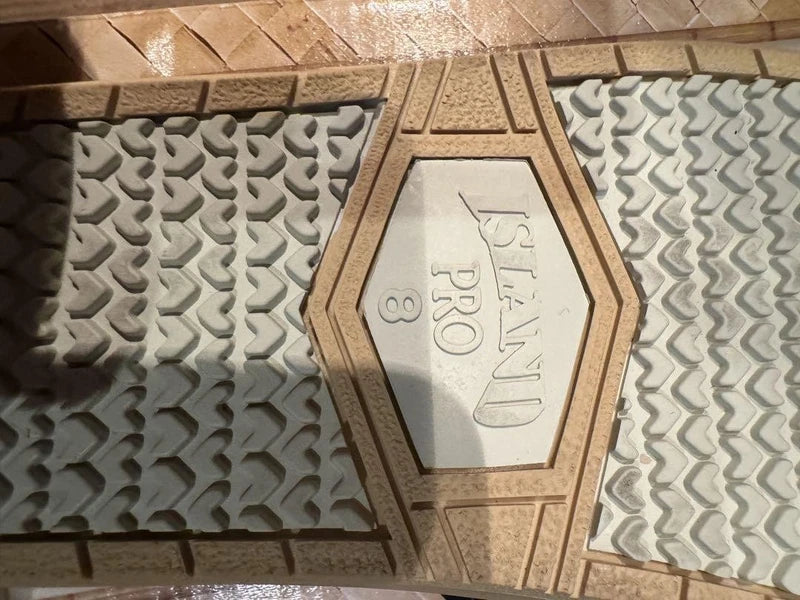 Island Slipper Navy Leather Sandals 26cm Hawaii Made Mint Unisex