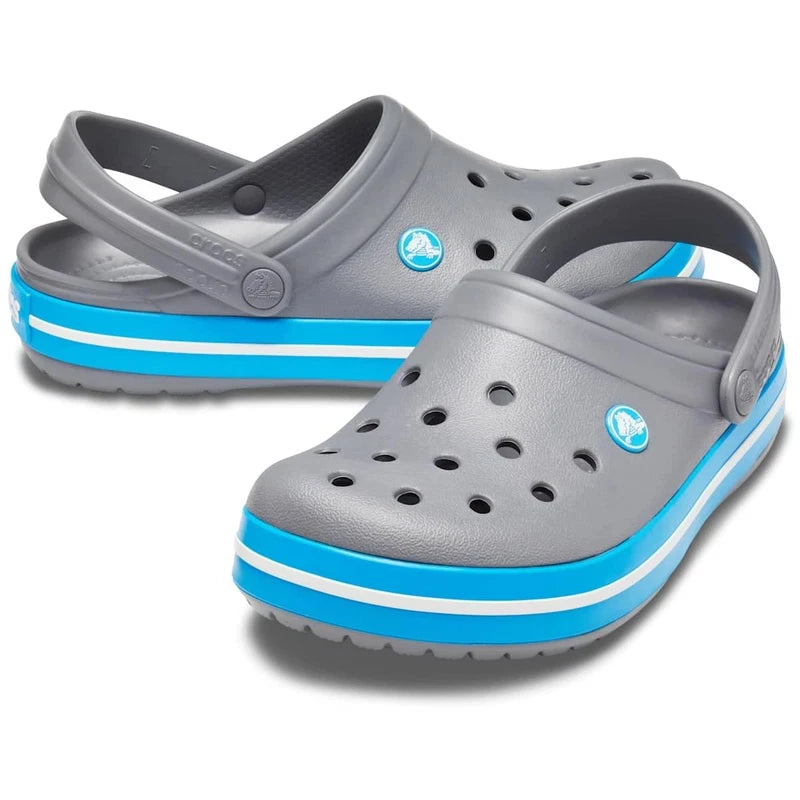 Crocs Crocband Clog, Charcoal/Ocean,M9/W11