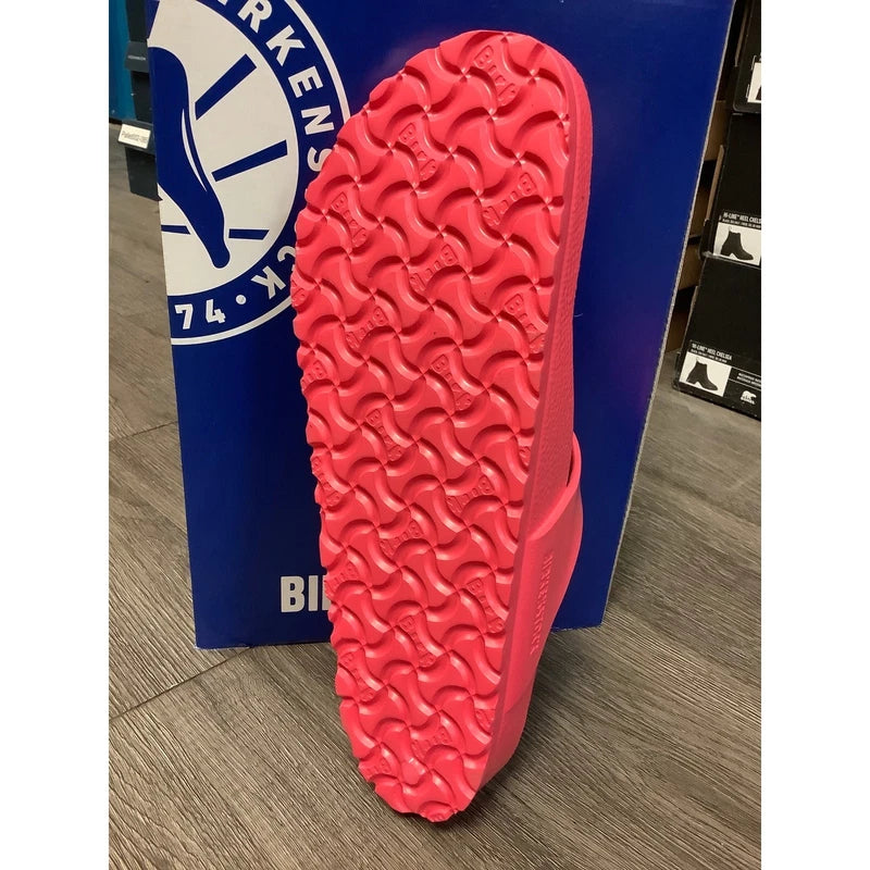 Birkenstock Womens 43/M10 Coral Pink Gizeh Eva Thong Sandals Slip On P3-6