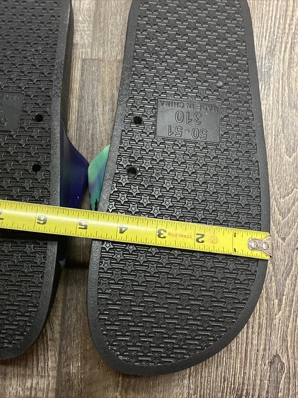 Chena Hot Springs Sandals Slides  Flip Flops Cabin Slippers Northern Lights 15