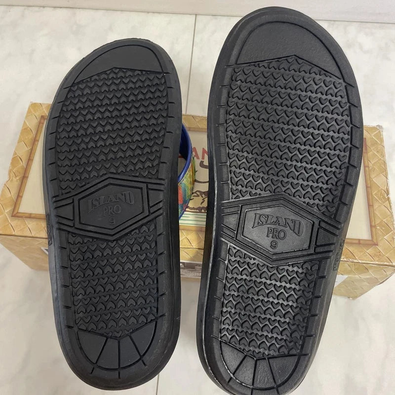 Island Slipper Chiso Collaboration Men's Sandals Blue 27cm Mint Unused Box