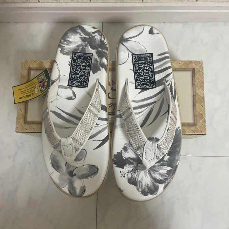 Island Slipper Chiso Collaboration Men's Sandals 28cm Mint Unused Hawaii Made