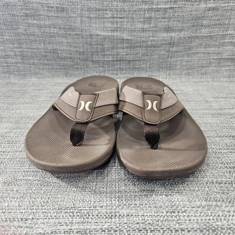 Hurley Brand Men's Flip Flops Size 9 Slippers #HFSO120-210 Sandals