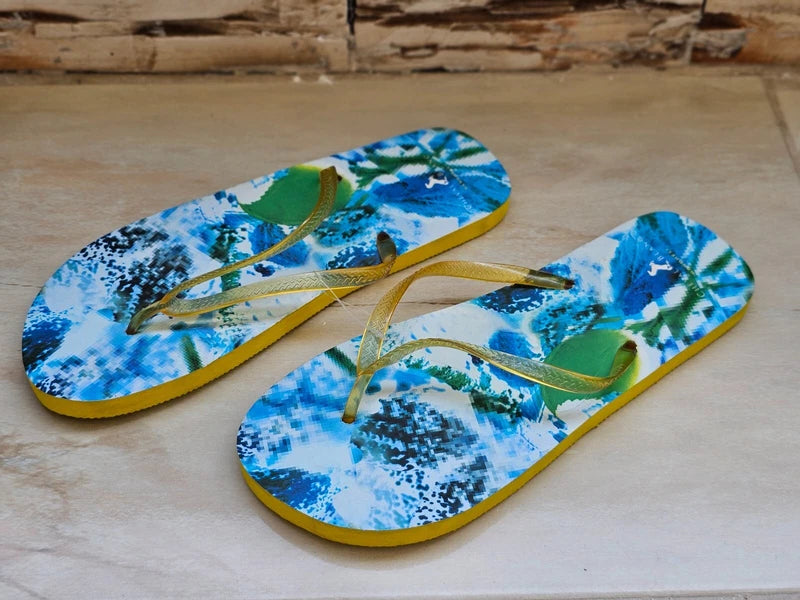 CHEVAL BLANC RANDHELI Flip Flop Men's Blue Slipper Size US 11 Anti-Slip Soles